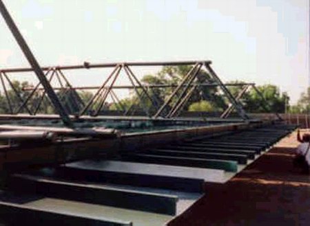 US-23 Drive-In Theater - New Screen 1997 Courtesy Gary Fliin (newer photo)